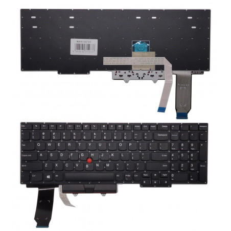 Klaviatūra LENOVO Thinkpad E15 Gen 2, su trackpoint, US