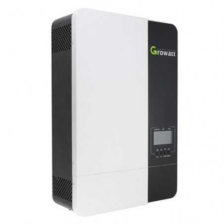 Inverteris GROWATT SPF3500ES, 3.5kW, 1-fazis, 48V, 80A MPPT, 450V